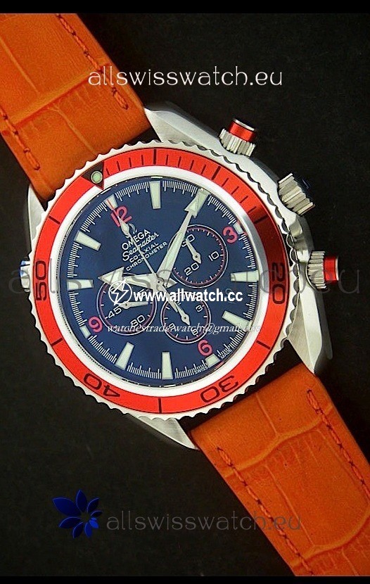 Omega Seamaster CO AXIAL Chronometer in Orange