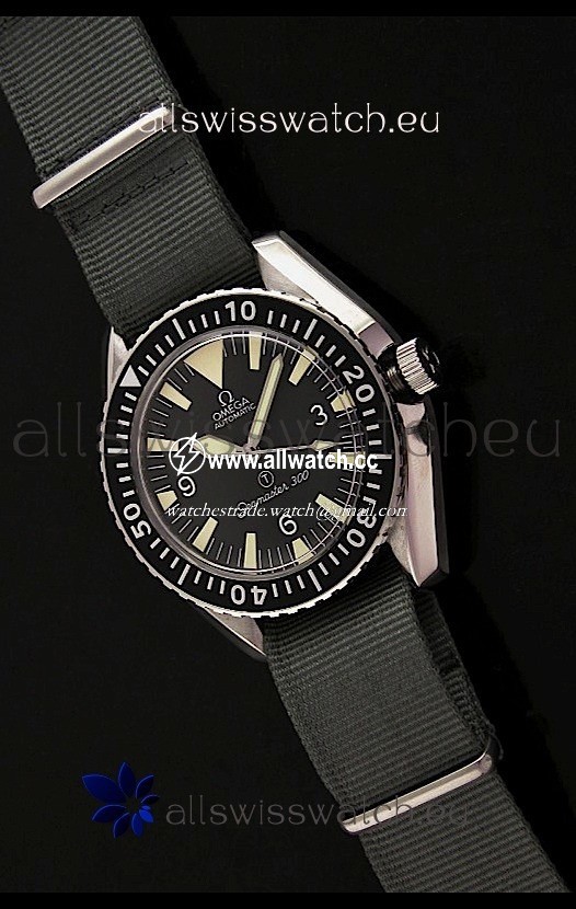Omega Seamaster 300 Military in Steel
