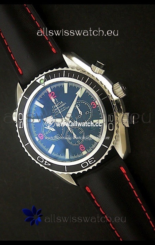 Omega Seamaster CO AXIAL Chronometer in Black Dial