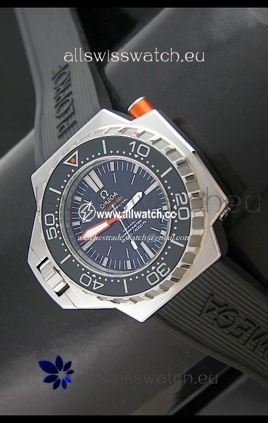 Omega Seamaster Ploprof in Black Strap