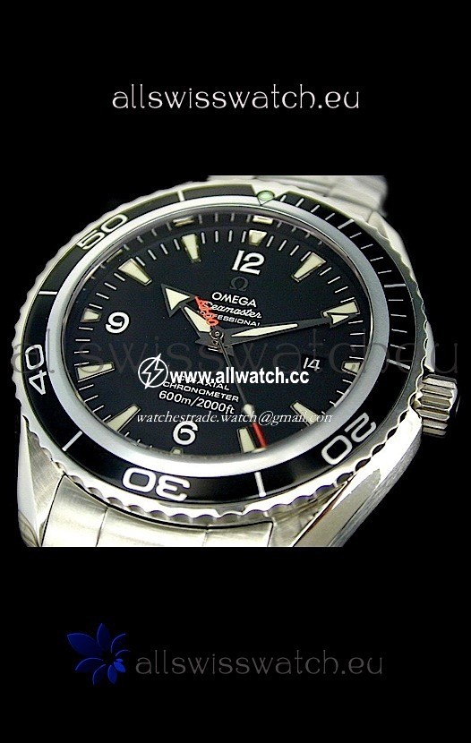 Omega Casino Royale 007 in Black Dial