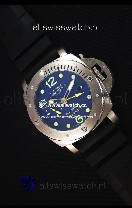 Panerai Luminor Submersible GMT PAM719 Pole 2 Pole Edition 1:1 Mirror