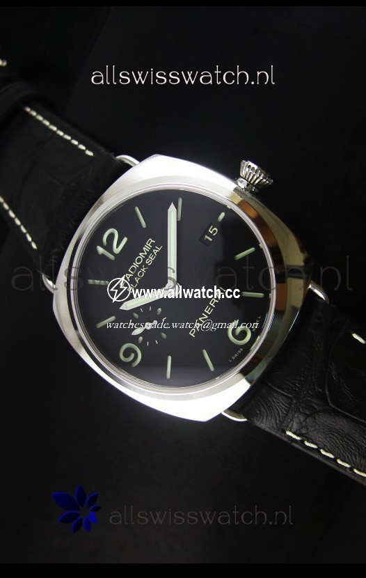 Panerai Radiomir PAM388 Black Seal - 1:1 Mirror Edition with P.9000 Movement