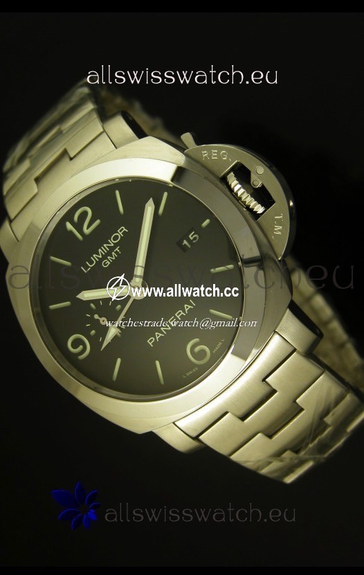 Panerai Luminor GMT PAM320 P.9001 Movement - 1:1 Ultimate Mirror
