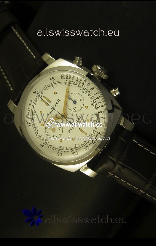 Panerai Radiomir PAM518 1940 Chronograph - White Dial