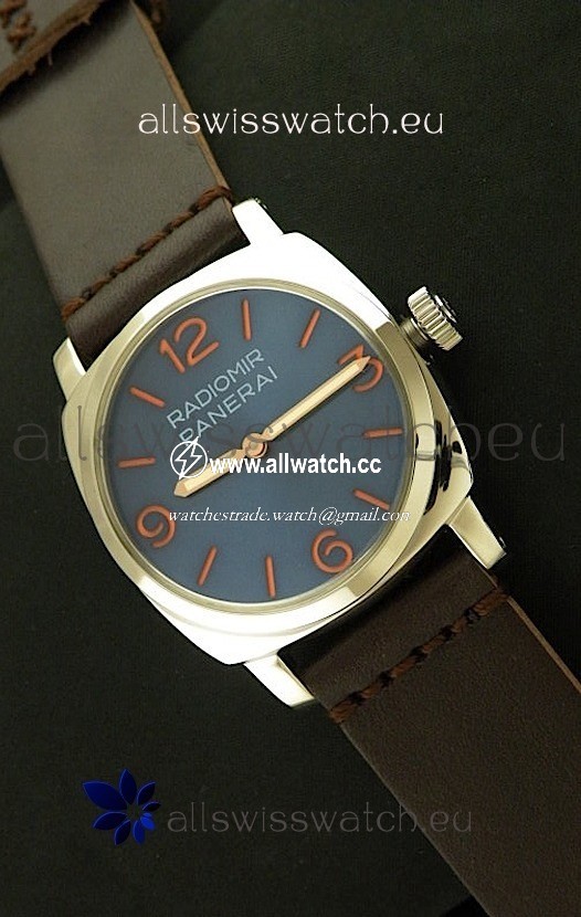 Panerai Radiomir California Vintage Homage in Blue Dial