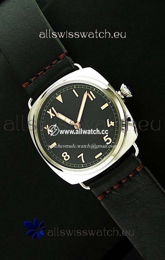 Panerai Radiomir California Vintage Homage in Black Dial