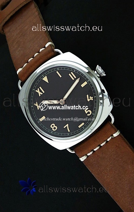 Panerai Radiomir California Vintage Homage in Black Dial