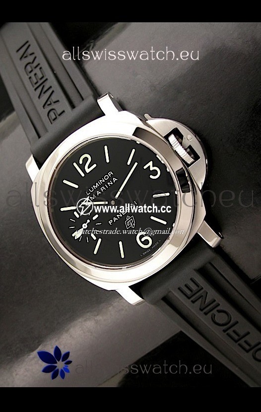 Panerai Luminor marina Steel in Black Dial