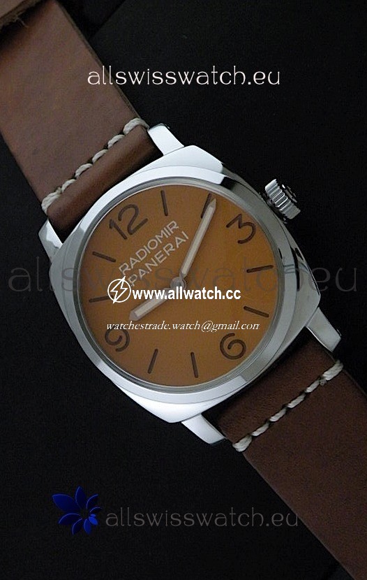 Panerai Radiomir California Vintage Homage in Orange Dial