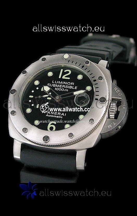 Panerai Luminor Submersible 1000m in Black Dial