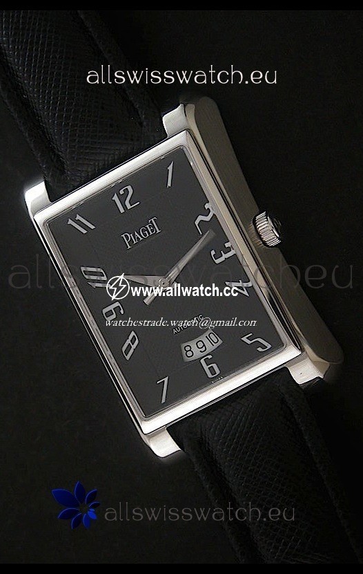 Piaget Tie Emperador in Black