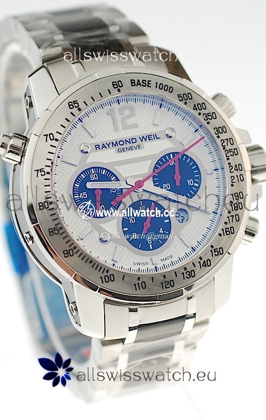 Raymond Weil Nabucco Exceptional Architectural Powerin White Dial