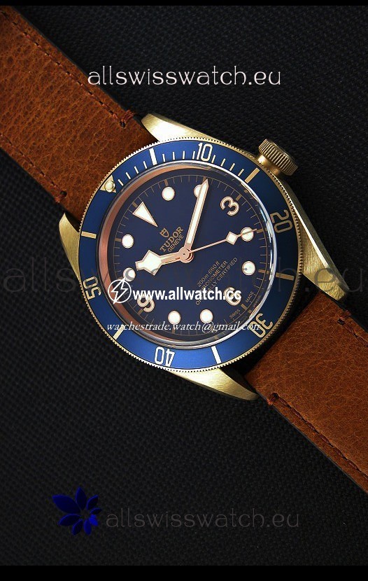 Tudor Heritage Bronze Black Bay Blue Bucherer Limited Edition 1:1 Mirror