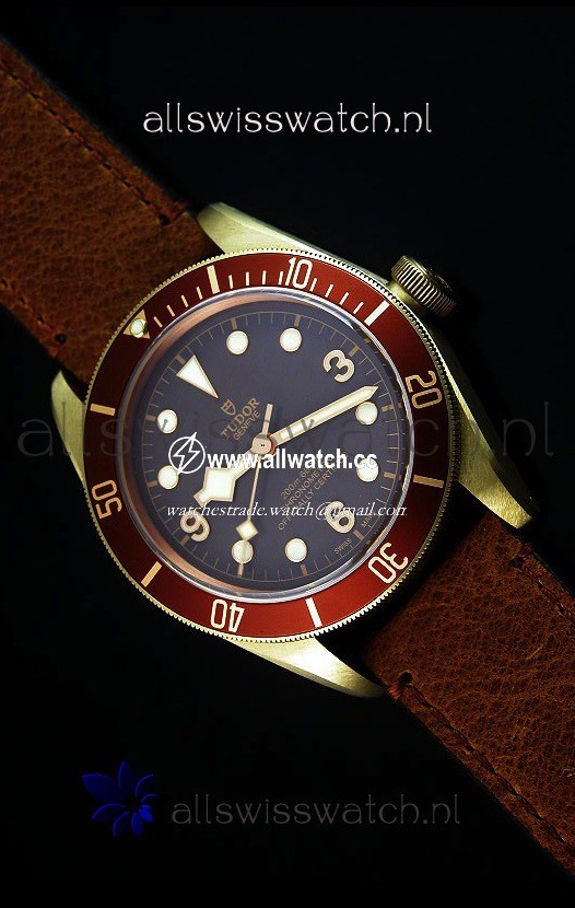Tudor Heritage Bay Bronze 1:1 Mirror Edition with Two Straps