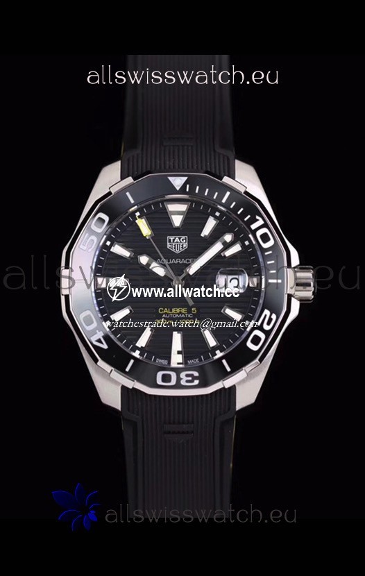 Tag Heuer Aquaracer Calibre 5 1:1 Mirror Black Dial