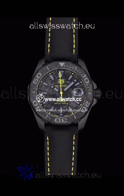 Tag Heuer Aquaracer Calibre 5 Titanium Carbon 41MM 1:1 Mirror