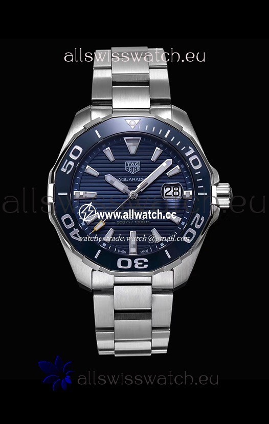 Tag Heuer Aquaracer Calibre 5 1:1 Mirror Blue Dial