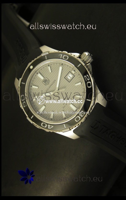 Tag Heuer Aquaracer Calibre 5 Grey Dial - 1:1 Mirror Edition