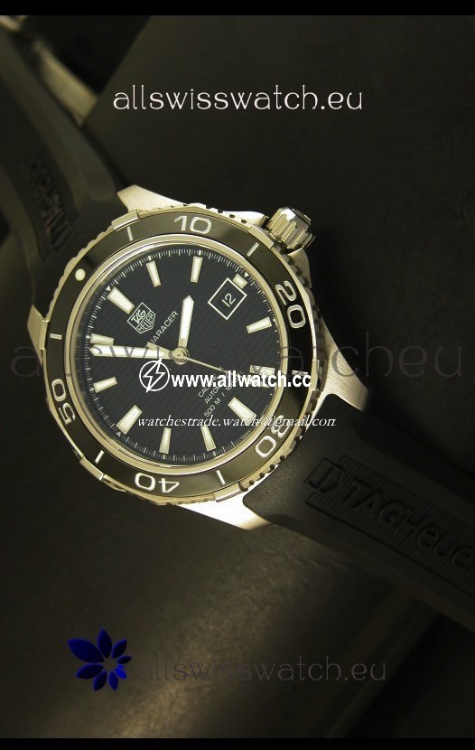 Tag Heuer Aquaracer Calibre 5 Black Dial - 1:1 Mirror Edition