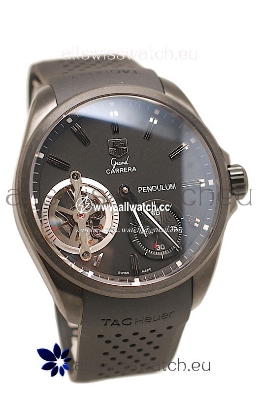 Tag Heuer Grand Carrera Pendulum Automatic in Black
