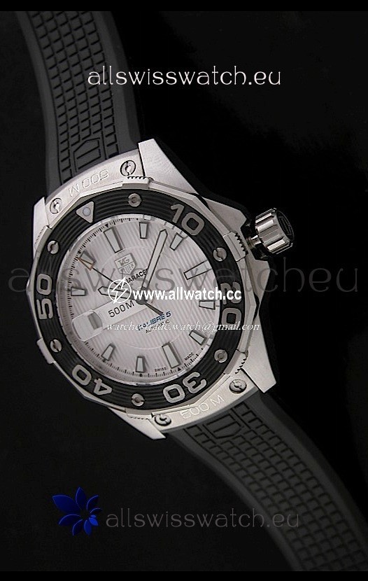 Tag Heuer Grand Carrera Caliber 5 in White Dial