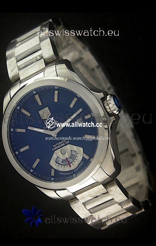 Tag Heuer Grand Carrera Calibre Automatic in Blue Dial