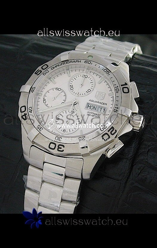 Tag Heuer Aquaracer Automatic in Metallic White