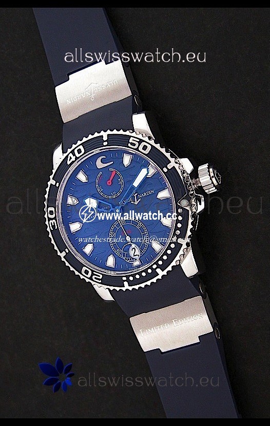 Ulysse Nardin Maxi Marine Diver in Black Dial