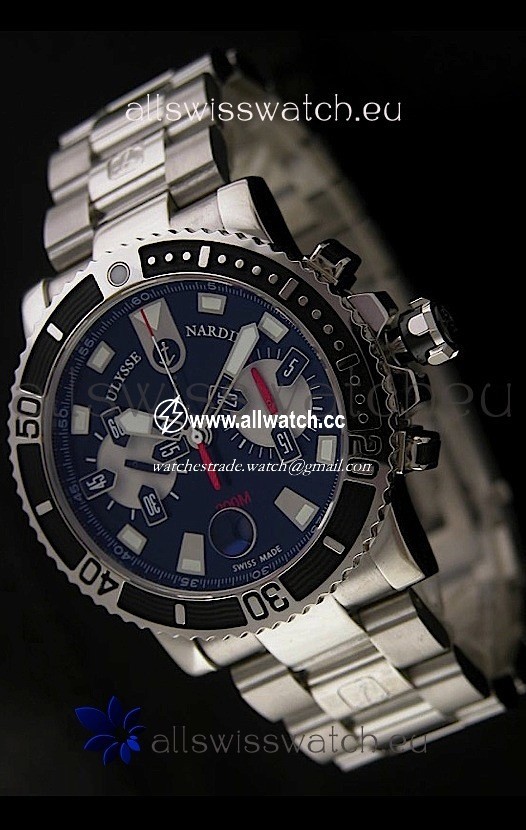 Ulysse Nardin Maxi Marine in Black Dial
