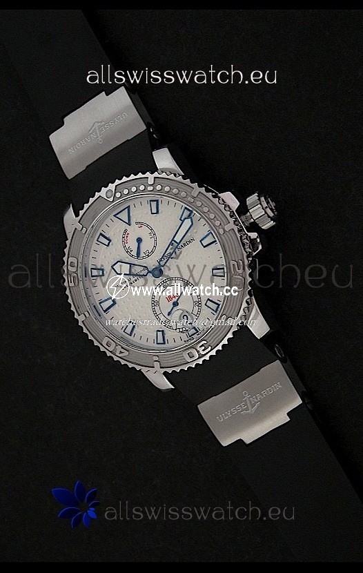 Ulysse Nardin Maxi Marine Diver in White Dial