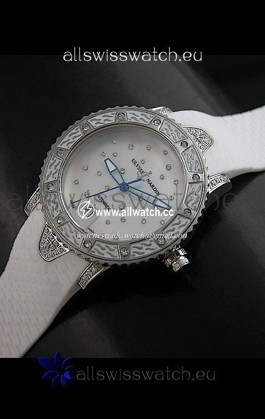 Ulysse Nardin Lady Diver White Starry Night Automatic