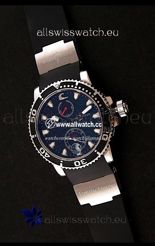 Ulysse Nardin Maxi Marine Diver in Black Dial