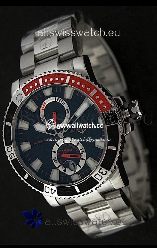 Ulysse Nardin Maxi Marine Diver in Black Dial