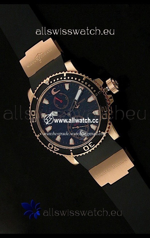 Ulysse Nardin No.270 in Black Wave Dial