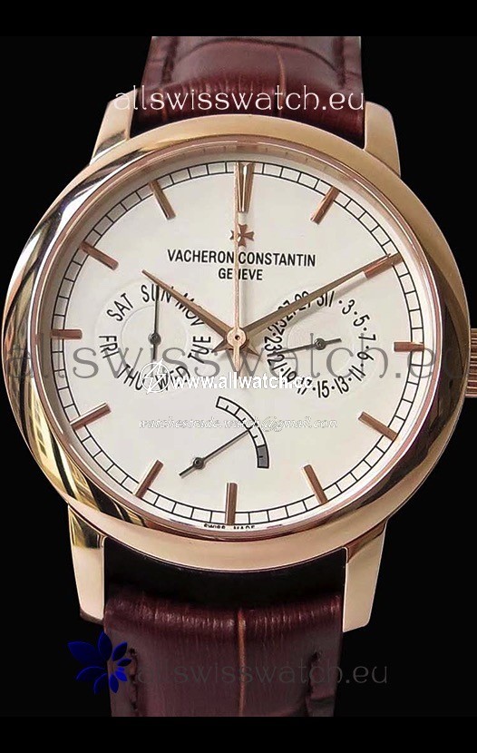 Vacheron Constantin Traditionnelle Day Date Pink Gold