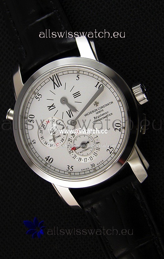 Vacheron Constantin Malte Dual Time Regulator Steel