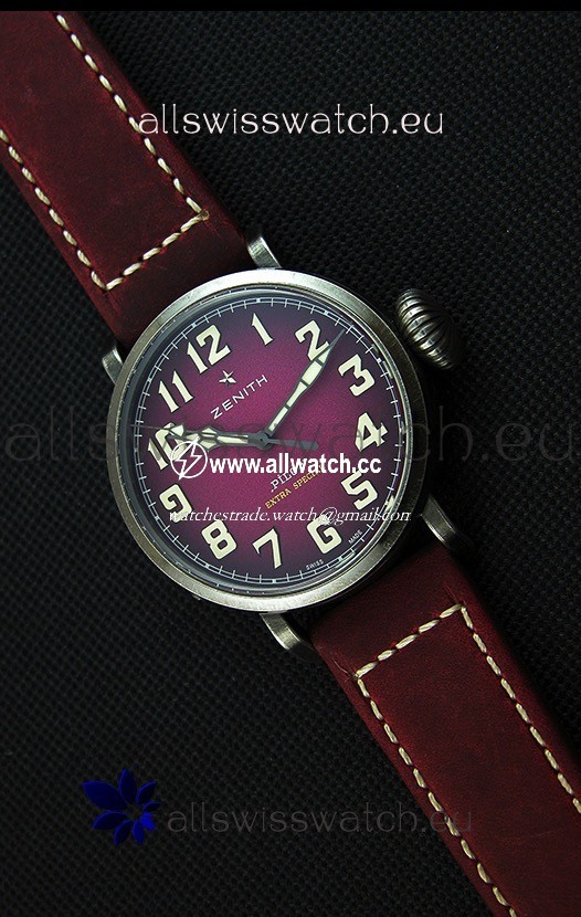 Zenith Pilot Type 20 Extra Special Purple Dial40MM