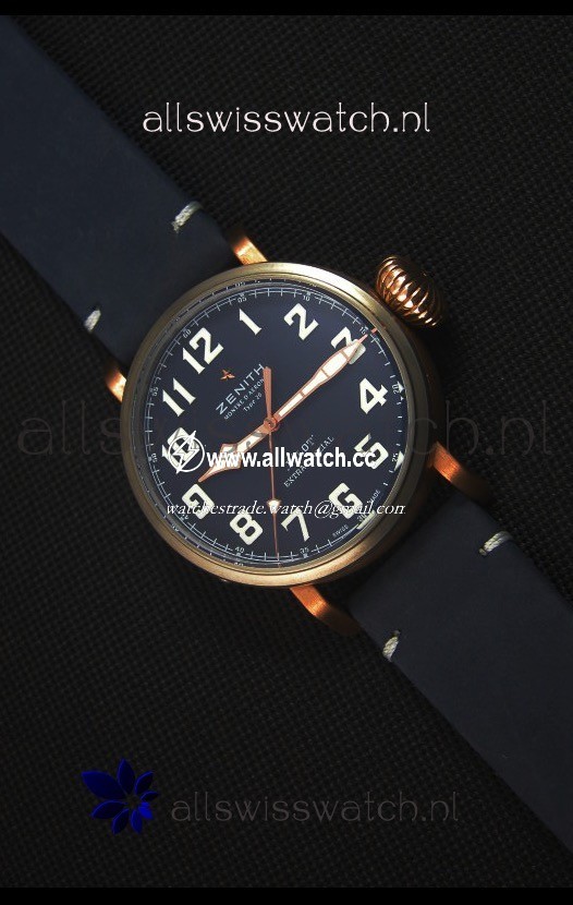 Zenith Pilot Type 20 Extra Westime Vintage Edition in Rose Gold Case