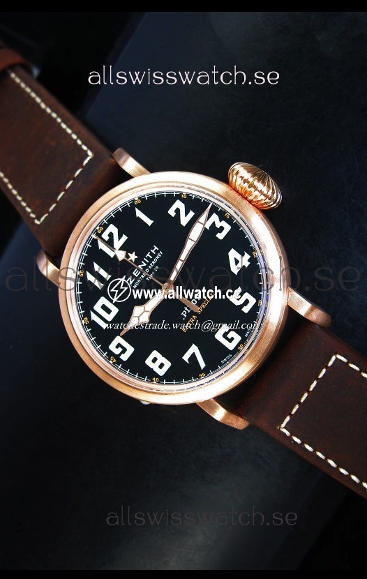 Zenith Pilot Type 20 Extra Special Edition Yellow Gold 1:1 Mirror