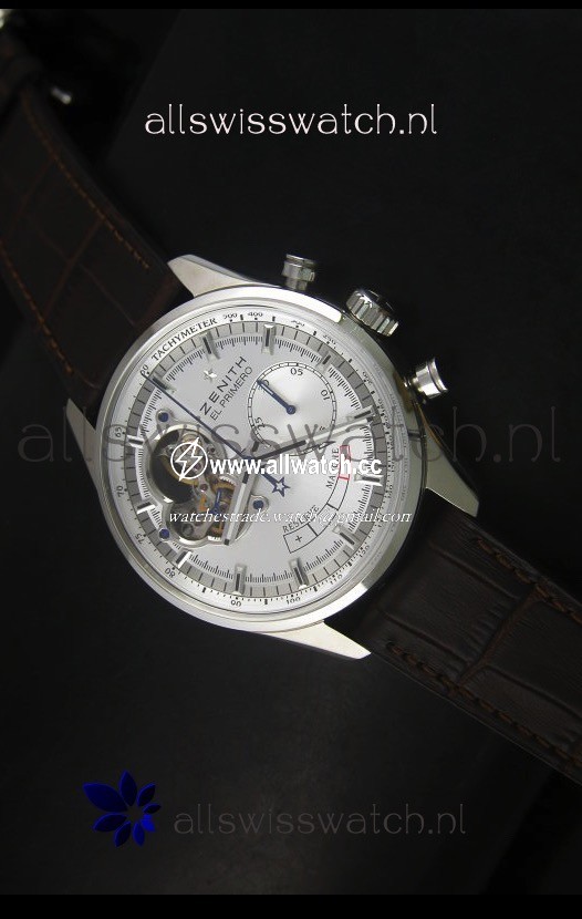 Zenith El Primero Chronomaster Handwind Power Reserve 42MM Silver Dial