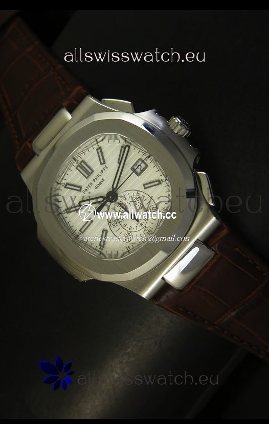 Patek Philippe Nautilus 5980 Brown Strap - 1:1 Ultimate Mirror