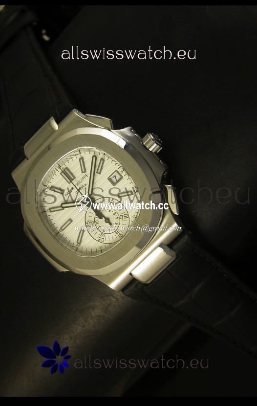 Patek Philippe Nautilus 5980 Black Strap - 1:1 Ultimate Mirror