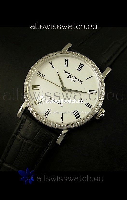 Patek Philippe Calatrava 5120in Steel Casing - Roman Hours