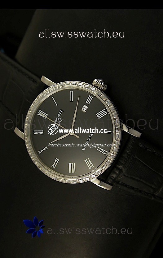 Patek Philippe Calatrava 5120in Steel Casing - Roman Hours