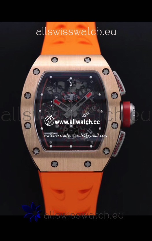 Richard Mille RM011-FM Felipe Massa Rose Gold Casing