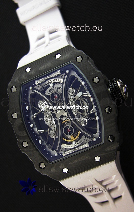 Richard Mille RM53-01 Pablo Mac Donough Black Carbon Case