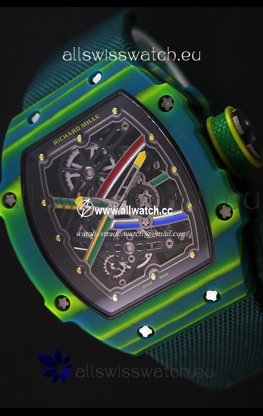 Richard Mille 67-02 Wayde Van Niekerk Forged Carbon