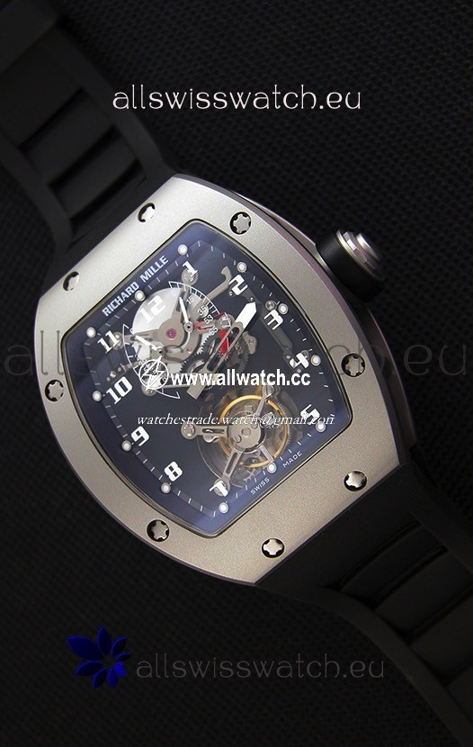 Richard Mille RM001 Evolution Tourbillonwith Bead Blasted Satin Matte Case