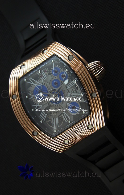 Richard Mille RM 018 Tourbillon Hommage A Boucheron Rose Gold Case